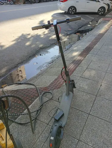 Patinete com defeito na bateria 