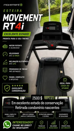 Esteira Moviment RT 4i
