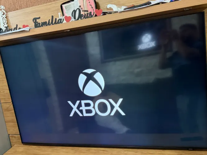 Tv smart 55 Samsung com vídeo game integrado ultra 4k