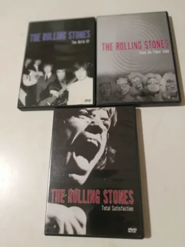 Set de DVDs Rolling Stone History - 3 DVDs 1962 a 2003