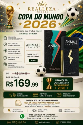 Animale For Men Eau de Toilette 100ml <br>