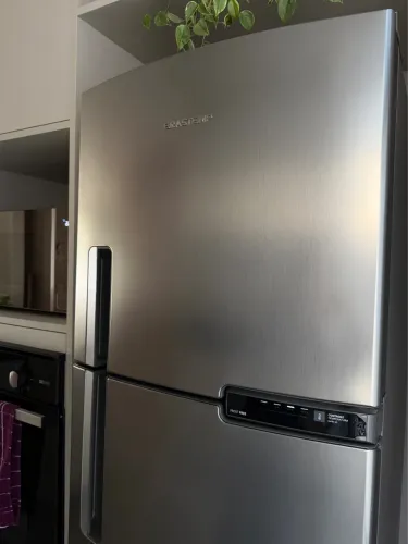 Geladeira Brastemp Frost Free Duplex 375 Litros Inox