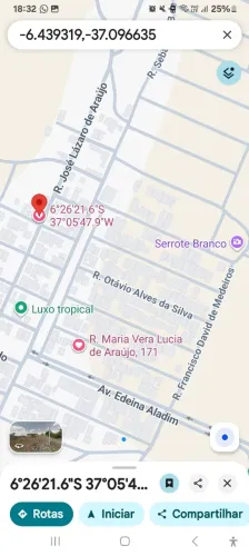 VENDO TERRENO 10x20 NA CIDADE DE CAÍCO/RN
