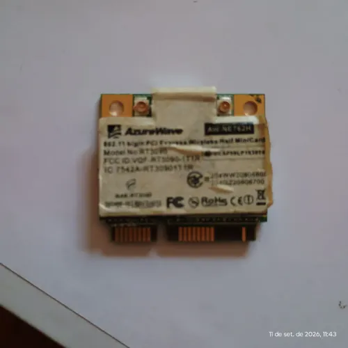 Placa de Rede Sem Fio Azurewave 