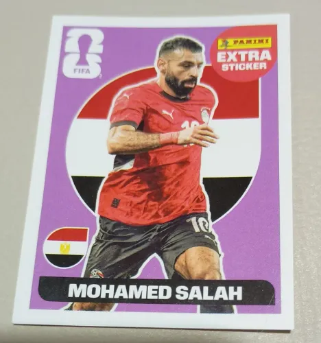 Figurinha legend roxa MOHAMED SALAH