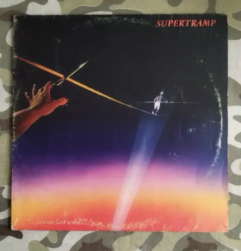 Vinil LP Supertramp - Famous Last Words com Encarte (1982) Pop Rock