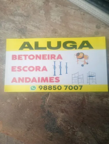 Aluguel de marteletes placa vibratória fazemos frete