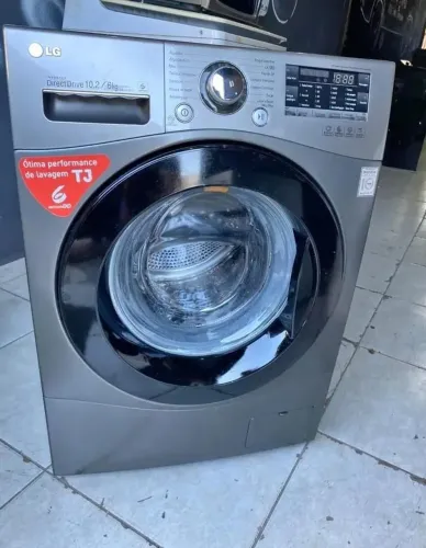 Lava e seca de inox LG