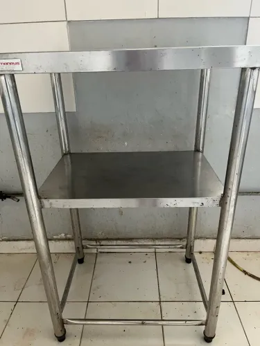 BANCADA INOX 2 camadas