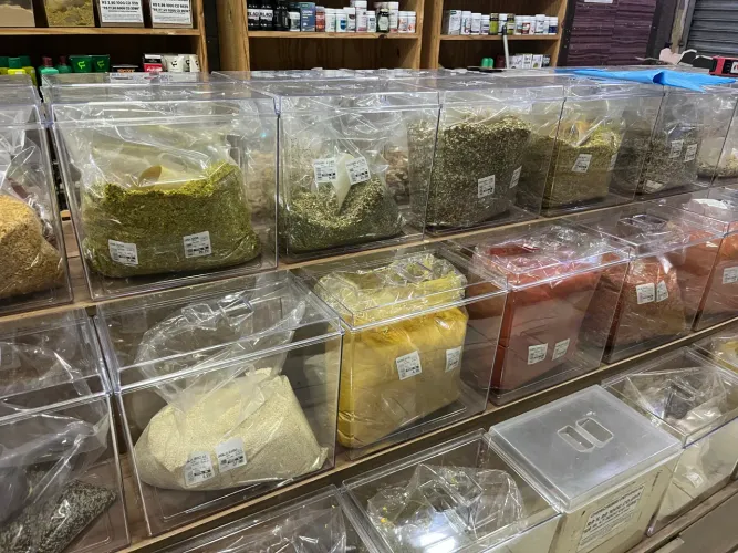 Vendo loja produtos naturais