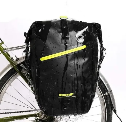 Bolsa para bicicleta (alforje) marca Rhinowalk - capacidade 27 L - estanque à prova d´água