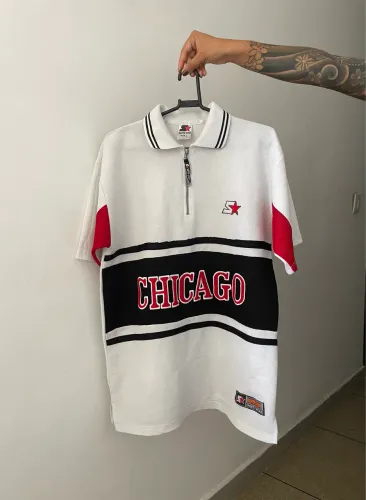 camisa esportiva chicago super star anos 90/2000