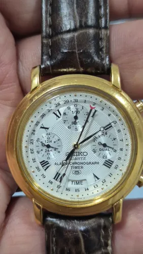 Relógio SEIKO CRONÓGRAFO  N945-7A20  -   FUNCIONANDO PERFEITAMENTE