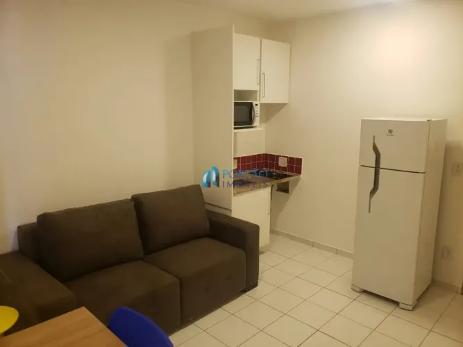 Apartamento para alugar mobiliado de 1 quarto em Vila Nova Cidade Universitária, Bauru - S