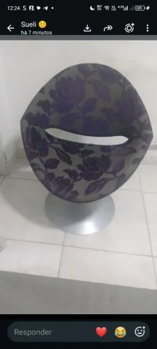 Cadeira de altar giratória 350,00