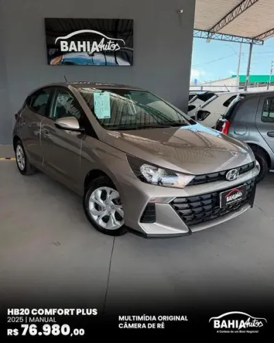 Hyundai HB20 Comfort Plus 1.0 Flex 12V Mec. 2025