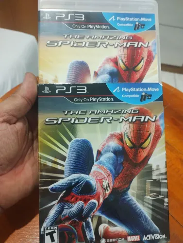 The Amazing Spider-man Ps3 Com Luva Slipcover