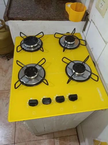 Fogão Cooktop 4 bocas chamalux