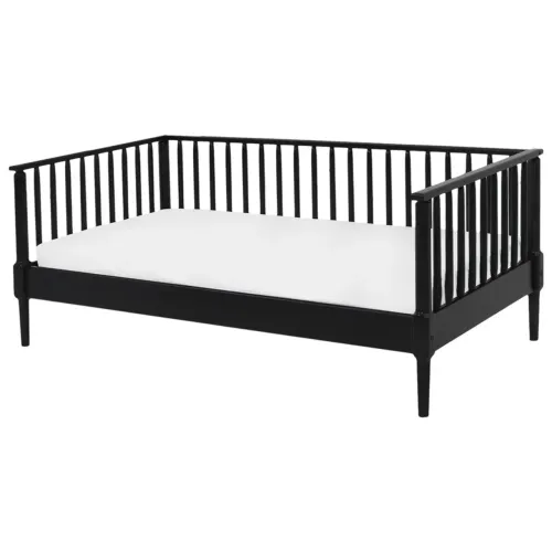 Cama sofá solteiro Skand Tok&Stok preta