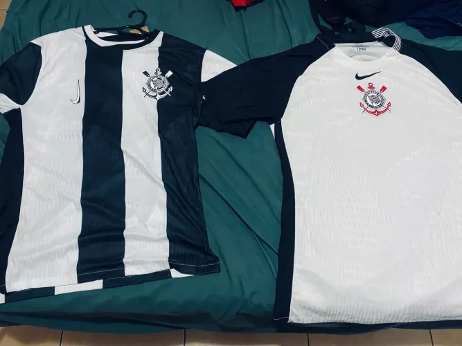 Mantas do Corinthians Modelo Jogador Tamanho G3 - Relíquia / Novas