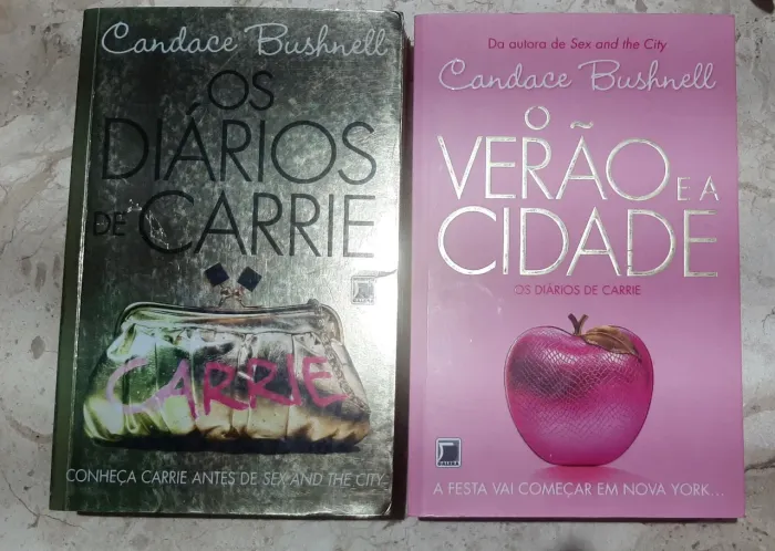 Livros vol 1, 2 , Os diários de Carrie (usado e em excelente estado)