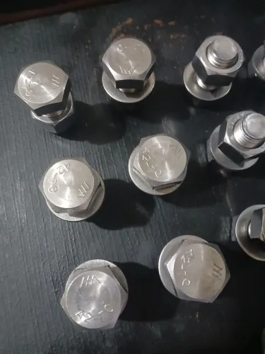 Parafuso de aço inox A270 sextavado