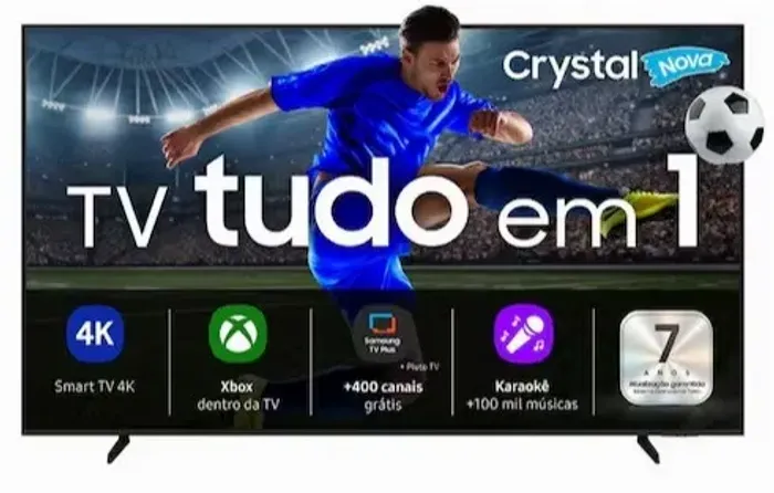 Smart TV 65" 4K Samsung 65U8600F Crystal HDR Tizen Alexa e Xbox Gaming