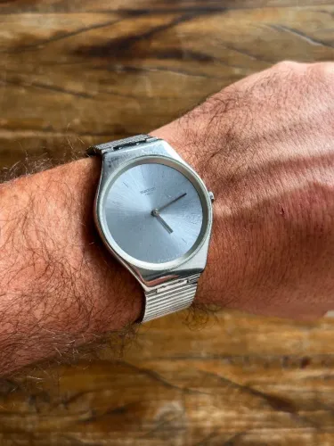 Relógio Swatch Irony Skin, impecável, original, parcelo em 12x no cartão
