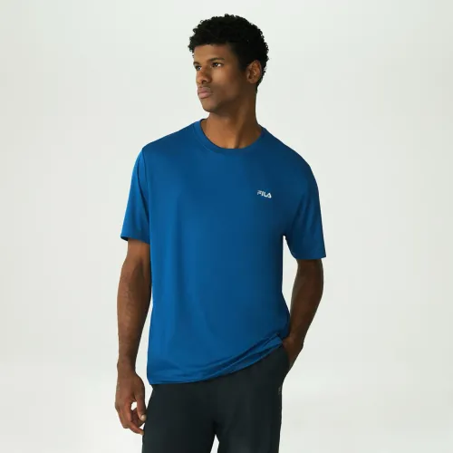 Camiseta Fila Basic Run Azul Tamanho G