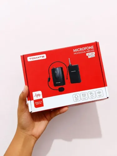 Microfone sem fio profissional tomate MT-2205