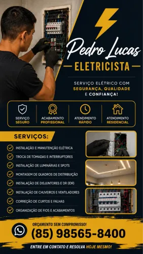 Seu Eletricista de Confiança - Atendimento Residencial