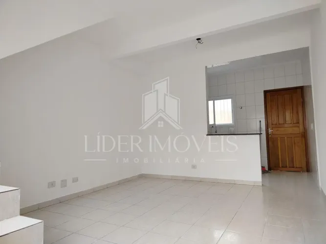 Casa em Condomínio para Venda em Praia Grande, Vila Sônia, 1 dormitório, 1 banheiro, 1 vag