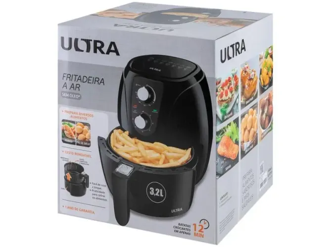 Fritadeira Air Fryer Ultra 3,2 Litros