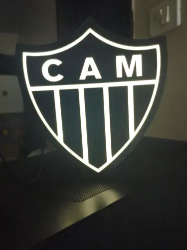 Luminária atlético mineiro