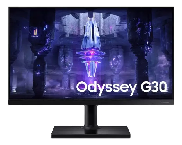 Monitor Samsung Odyssey G30 LS24BG300ELMZD 24" Full HD Va 144Hz FreeSync Preto