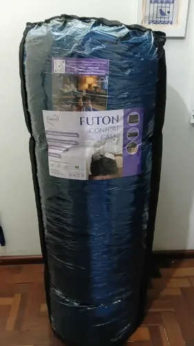 Futon Casal Suede