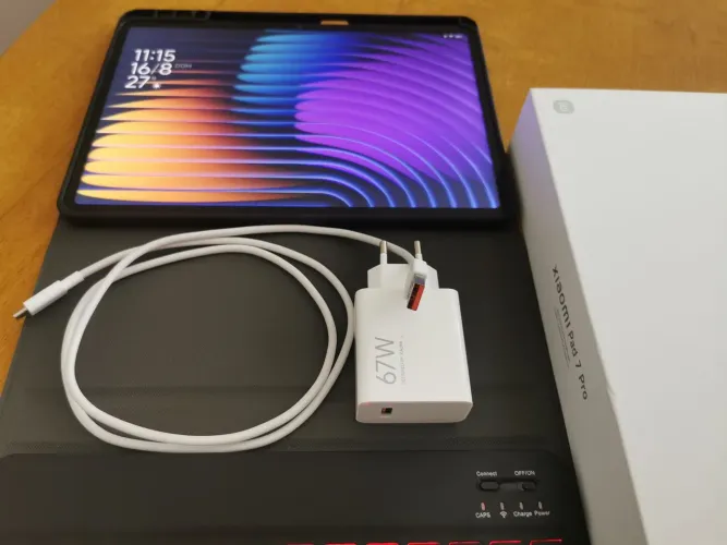 Xiaomi pad 7 Pro 12GB de RAM 512GB 11.2" + Capa + Teclado + Mouse + Carregador + Película