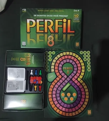 Jogo perfil 8 grow