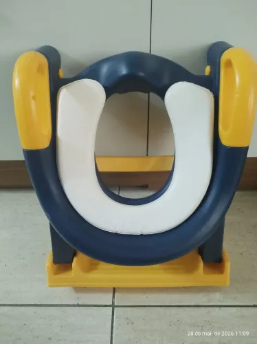 Pinico adaptador para vaso sanitário para desfralde infantil