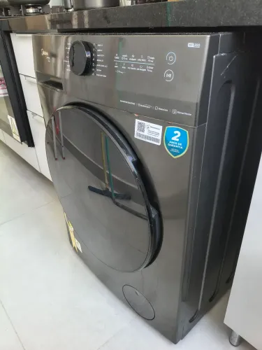 *COM DEFEITO* Máquina de lavar Midea 11kg ab. frontal, para conserto ou retirada de peças