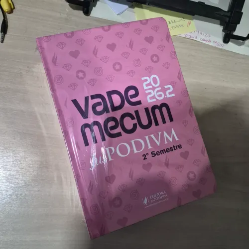 Vade Mecum Juspodivm 2026.2 Capa Dura Rosa 2o Semestre