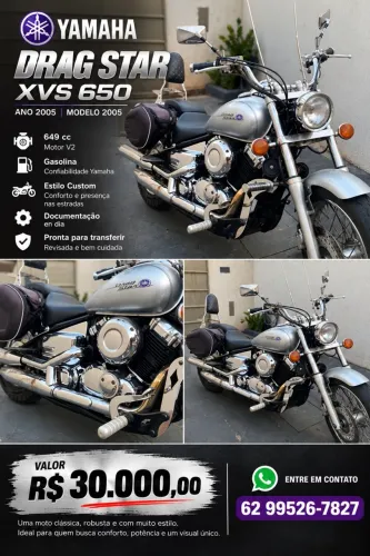 Drag Star Xvs 650