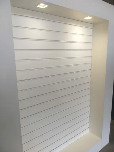 Armário expositor vitrine canelado