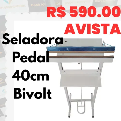 Seladora pedal 40cm 