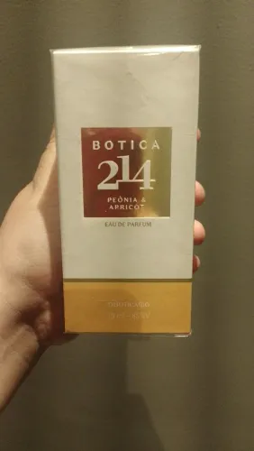Perfume feminino 214 Peônia e Apricot novo e lacrado
