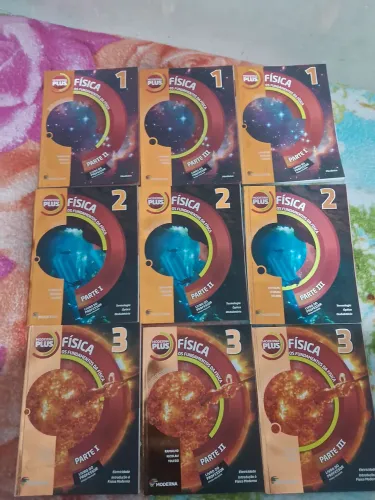 Os fundamentos da fisica.  Volume completo com os 9 livros. 