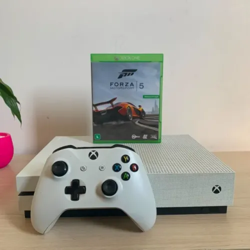 ? XBOX ONE S + JOGO | ENTREGO | PARCELO