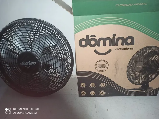 Ventilador Dômina 50cm - Potência de Profissional (Muito Forte!)