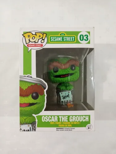 Funko Pop Oscar The Grouch 03 - Sesame Street Original (Vaulted / Raro)