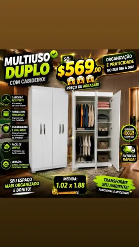 Promoção multiuso duplo novo $569, entrega grátis ?